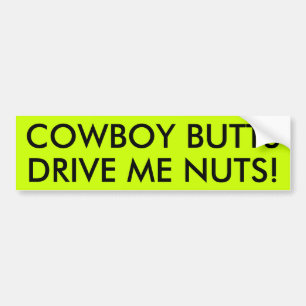 COWBOYÄNDOR KÖR MIG SOM ÄR TOKIG! BILDEKAL