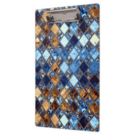 Cowboyblåttbandanaen med den bruna mosaiken