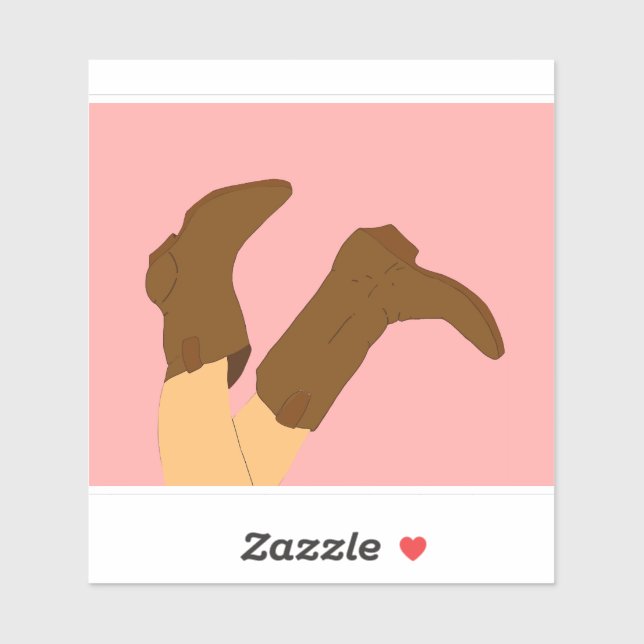 CowboyBoots Klistermärken (Ark)