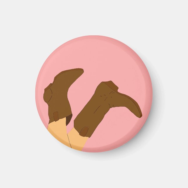 CowboyBoots Magnet (Framsidan)