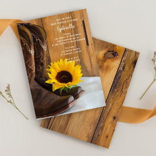 Cowboyboots Solros Land Westerna babyskor Inbjudningar