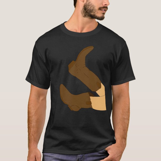 CowboyBoots T Shirt (Framsida)