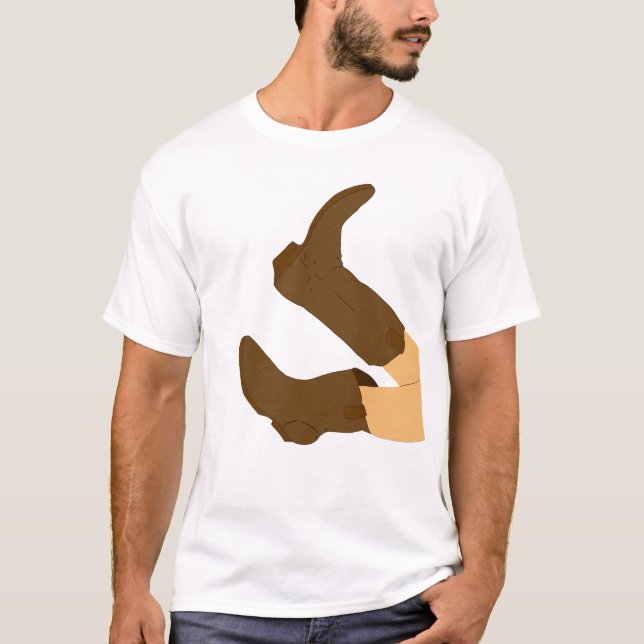 CowboyBoots T Shirt (Framsida)
