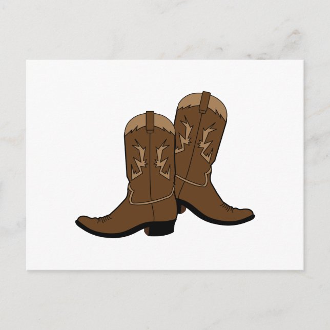 CowboyBoots Vykort (Framsida)