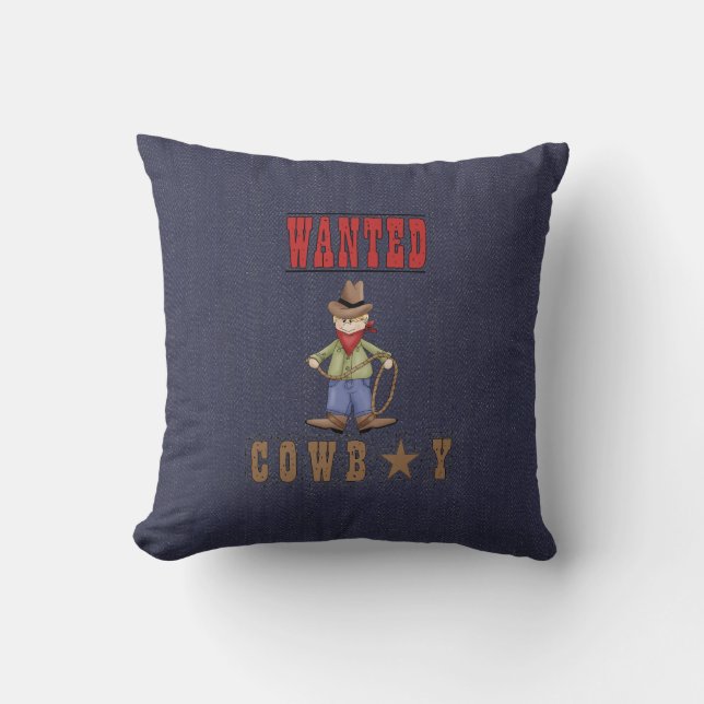 CowboyDenim önskade den MoJo dekorativ kudde (Framsida)