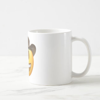Cowboyemojiansikte Kaffemugg