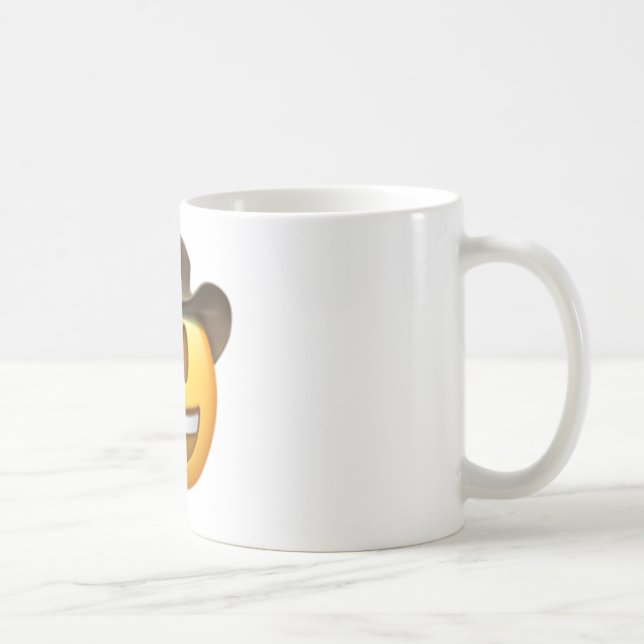 Cowboyemojiansikte Kaffemugg (Höger)