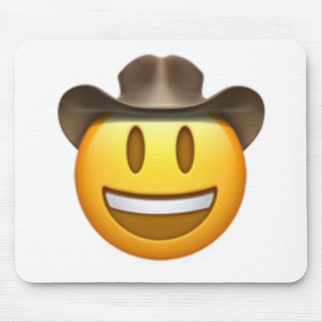 Cowboyemojiansikte Musmatta (Framsidan)
