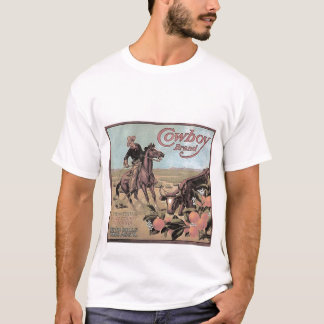 Cowboyen brännmärker T-tröja Tee