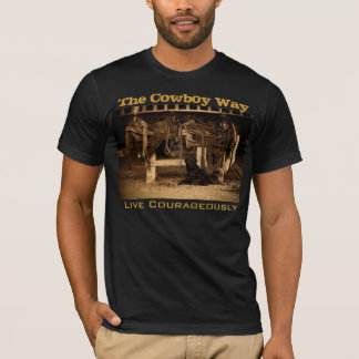 Cowboyen långt t-shirt