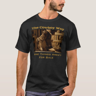 Cowboyen långt tee shirt
