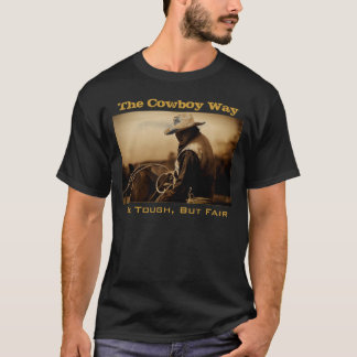 Cowboyen långt tee shirt