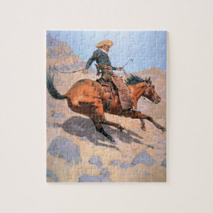 Cowboyen (olja på kanfas) pussel