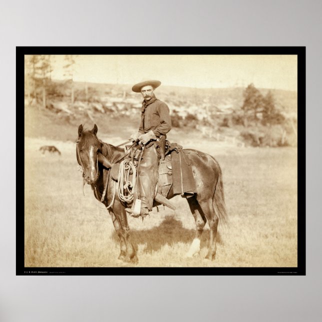 Cowboyen SD 1887 Poster (Framsidan)