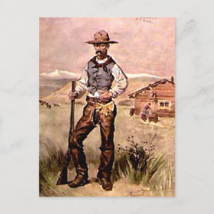 Cowboyen Vykort