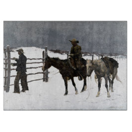Cowboyens fall 1895 Frederic Remington