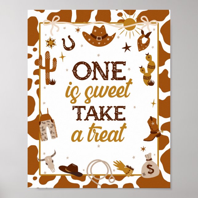 Cowboyens Westerna ett är sötat... Poster (Framsidan)