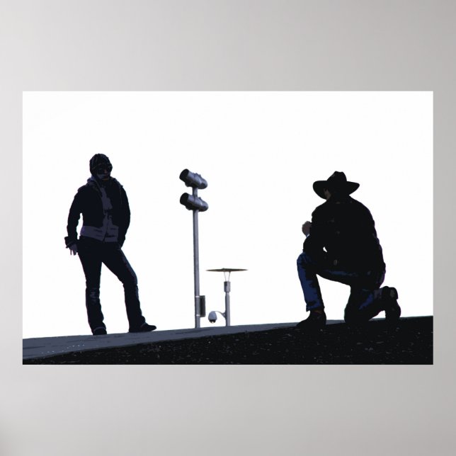Cowboyfotograf Poster (Framsidan)
