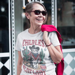 cowboyfri cat dam för kamala harris 2024 t shirt