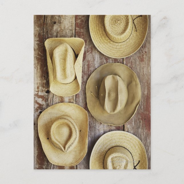 Cowboyhattar Vykort (Framsida)