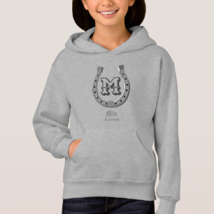 Cowboyhorse Shoe Personlig Monogram T Shirt
