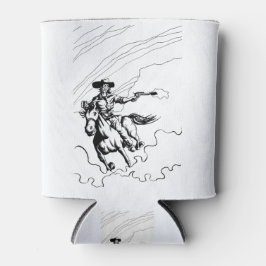 Cowboyillustration på häst