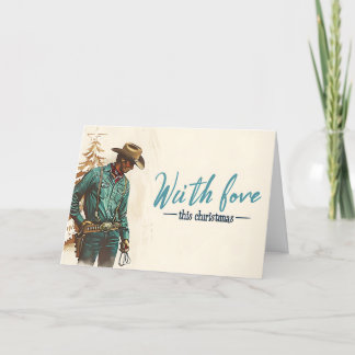 Cowboyjulcharm Helgkort