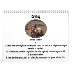 Cowboykalender Kalender