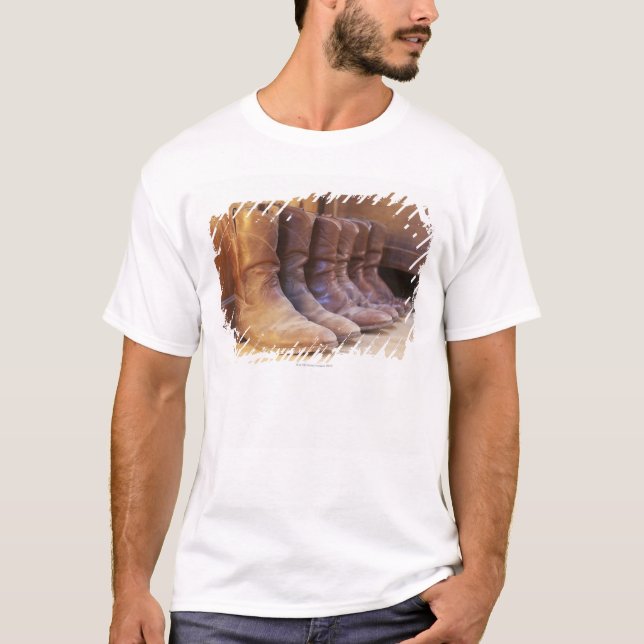 Cowboykängor 3 t-shirt (Framsida)