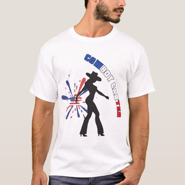 cowboykarl t shirt (Framsida)