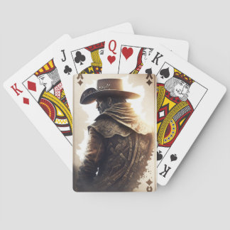 Cowboyklassiska uppspelningskort casinokort
