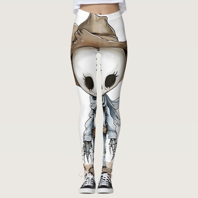 cowboykonst leggings (Framsida)