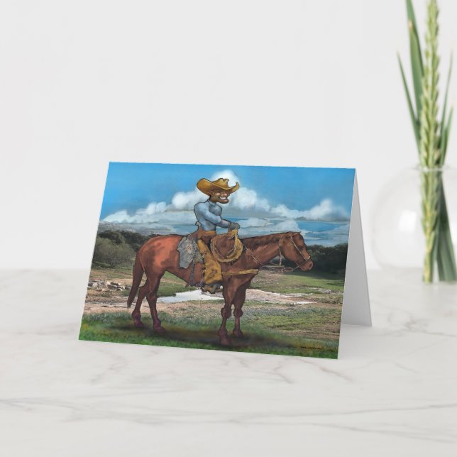 Cowboykort Kort (Framsida)