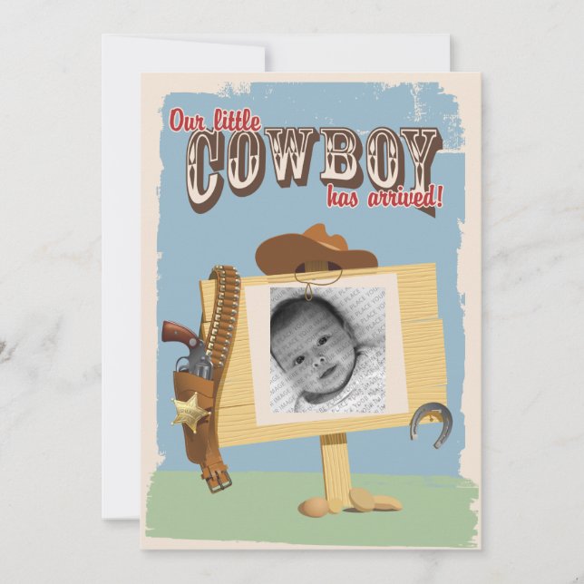 Cowboymeddelande Meddelande (Framsida)