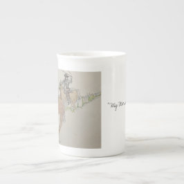 Cowboymorgon Kopp i kaffebassie Benporslin Mugg