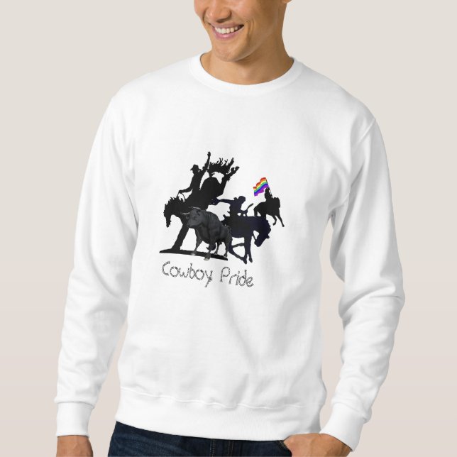 Cowboypridetröja Sweatshirt (Framsida)