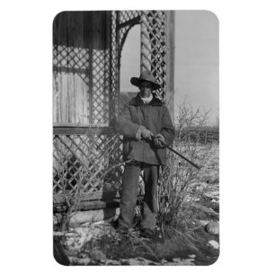 Cowboyranchägare eller kanadensisk laglös i det ga magnet