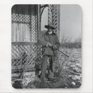 Cowboyranchägare eller kanadensisk laglös i det ga musmatta