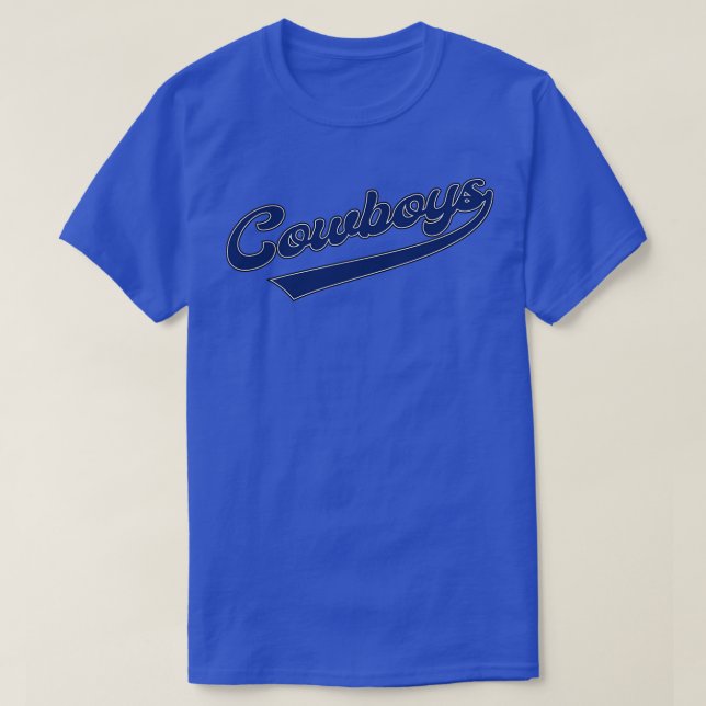Cowboys 1 t shirt (Design framsida)