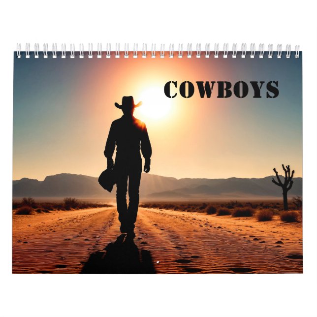 Cowboys Calendar Kalender (Omslag)