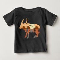 Cowboys Desert Sunrise Cattle Bull Cactus