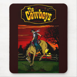 "Cowboys" Mousepad-design. Musmatta