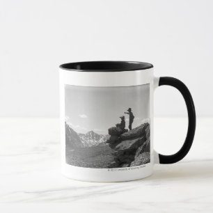 Cowboys på en kant mugg