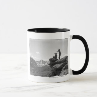 Cowboys på en kant mugg