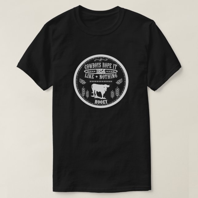 Cowboys Rope... T Shirt (Design framsida)