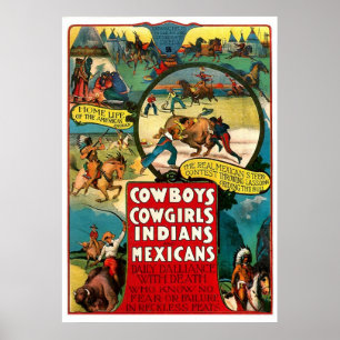 Cowboys - Skriv ut Poster