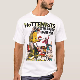 Cowboys som har den roliga vitutslagsplatsen t shirt