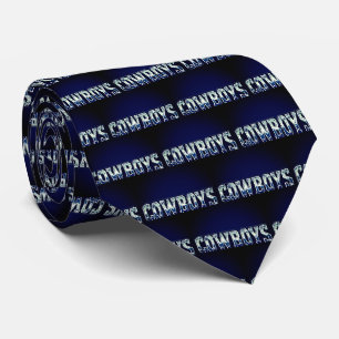 Cowboys Sports Team Neck Tie Slips