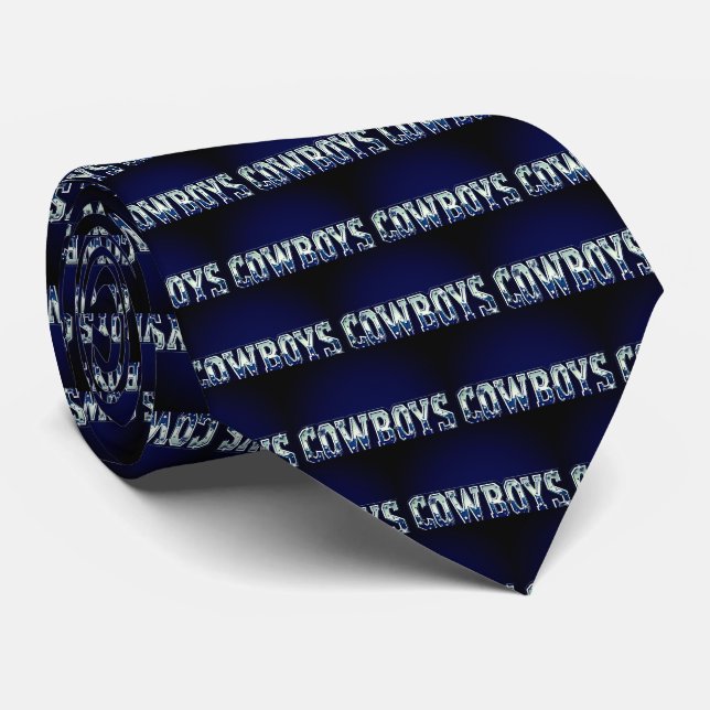 Cowboys Sports Team Neck Tie Slips (Rullad)