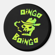 Cowboyskalle oingo boingo magnet